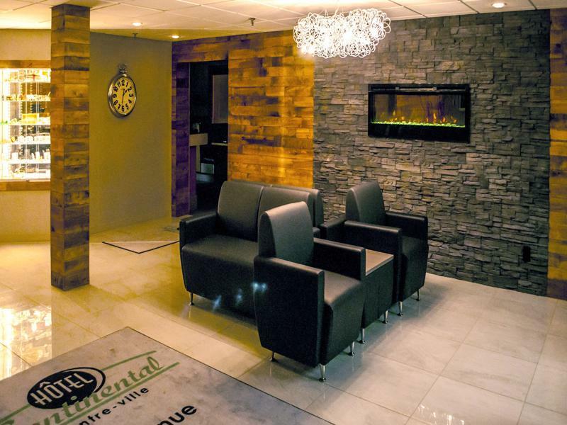 Hotel Continental Centre-Ville Валь-д'Ор Экстерьер фото
